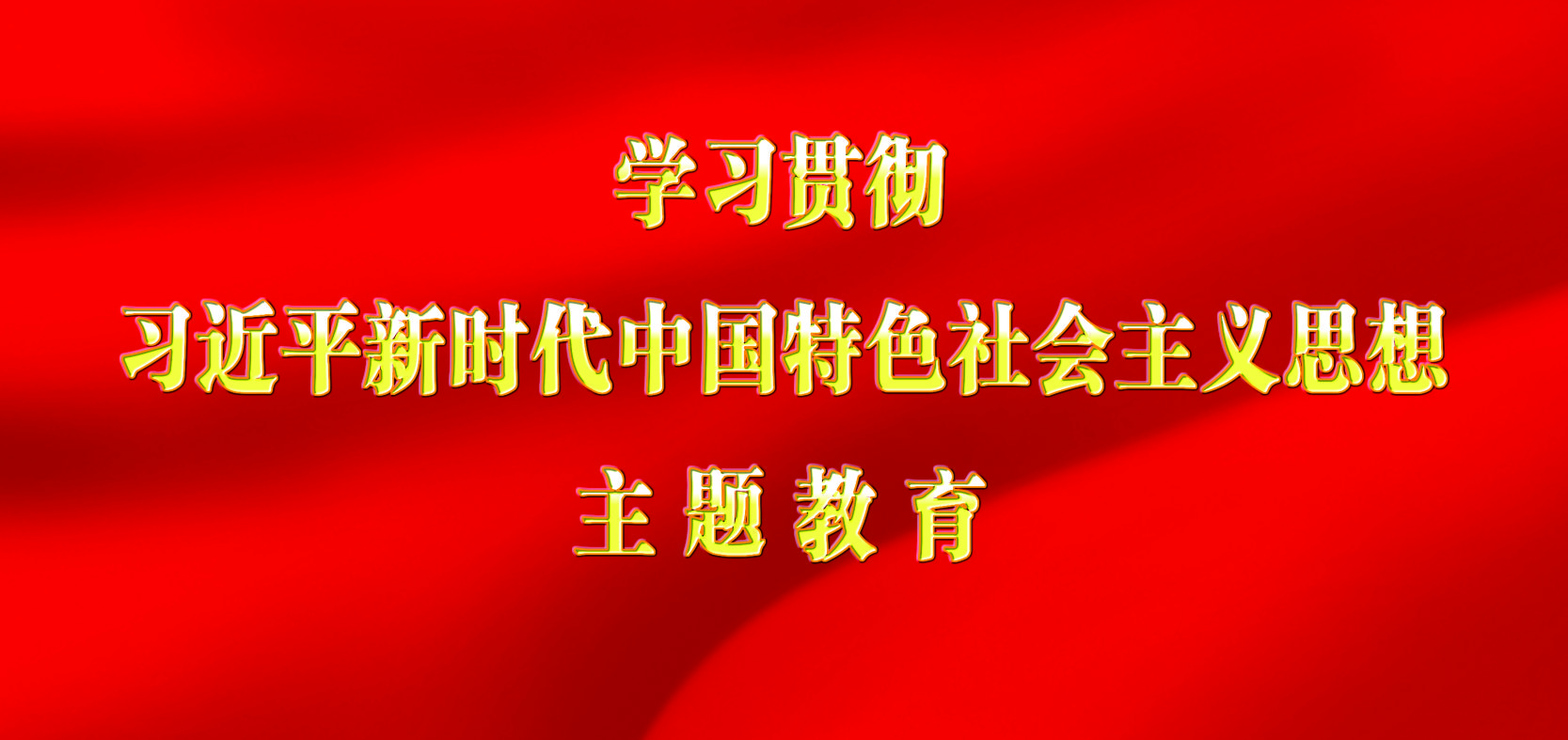 学习贯彻习近平新时代中国特色社会主义思想主题教育